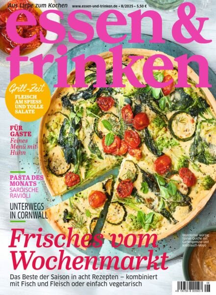 Essen & Trinken – August 2025 Cover