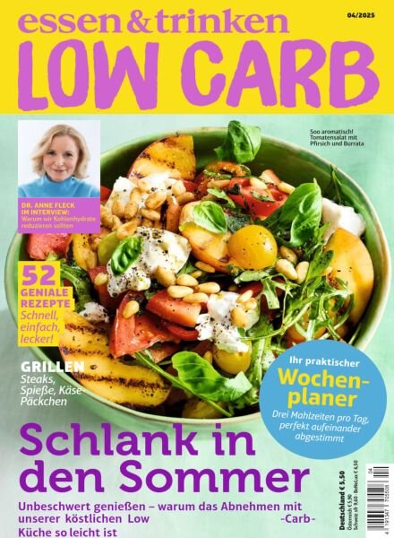 Essen & Trinken Low Carb – Nr 4 2025 Cover