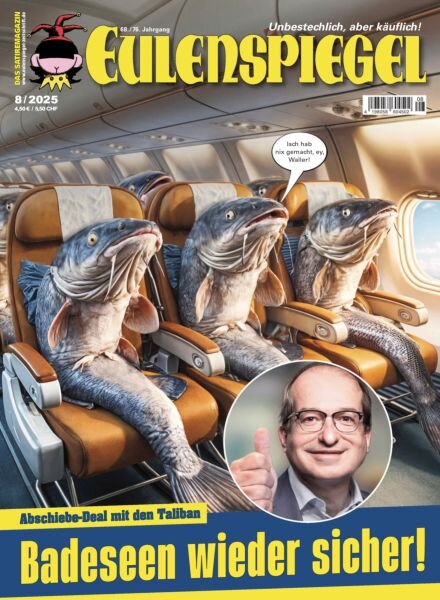 Eulenspiegel – August 2025 Cover