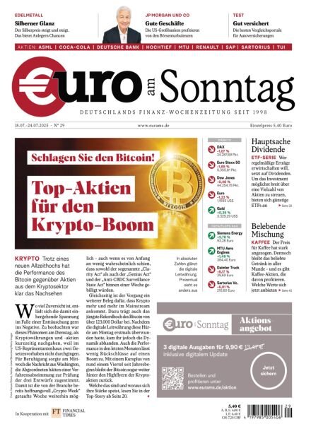 Euro am Sonntag – 18 Juli 2025 Cover
