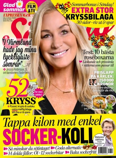 Expressen Sondag – 19 Juli 2025 Cover