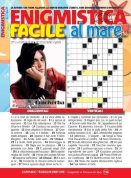 Facili Cruciverba – Luglio-Settembre 2025