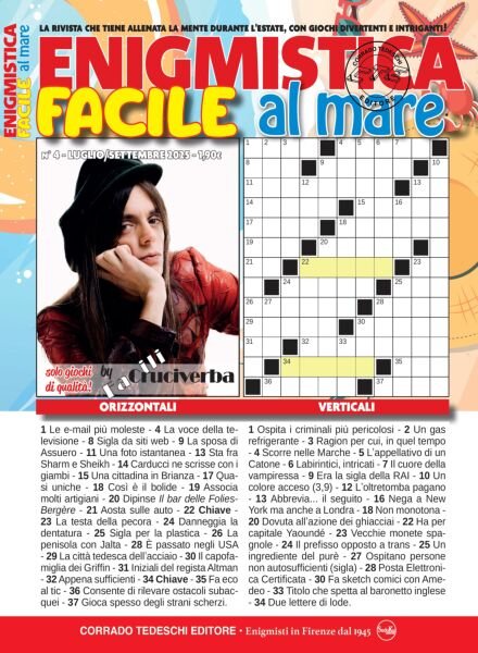 Facili Cruciverba – Luglio-Settembre 2025 Cover