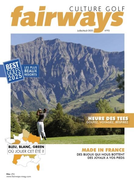 Fairways – Juillet-Aout 2025 Cover