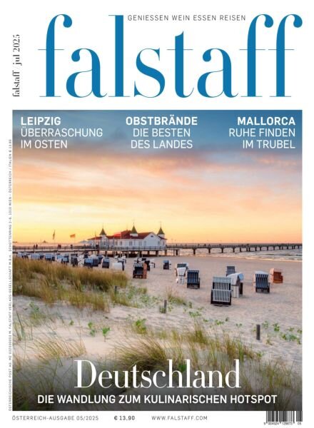 Falstaff Magazin Osterreich – Juli 2025 Cover