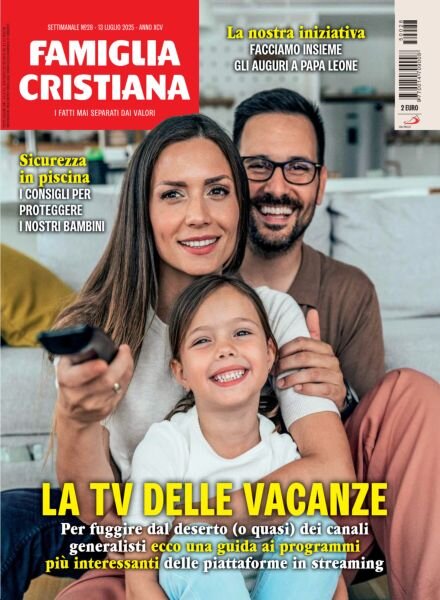 Famiglia Cristiana – 13 Luglio 2025 Cover