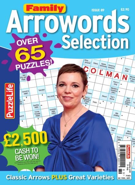 Family Arrowords Selection – July 2025 Cover
