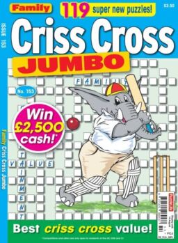 Family Criss Cross Jumbo – July 2025