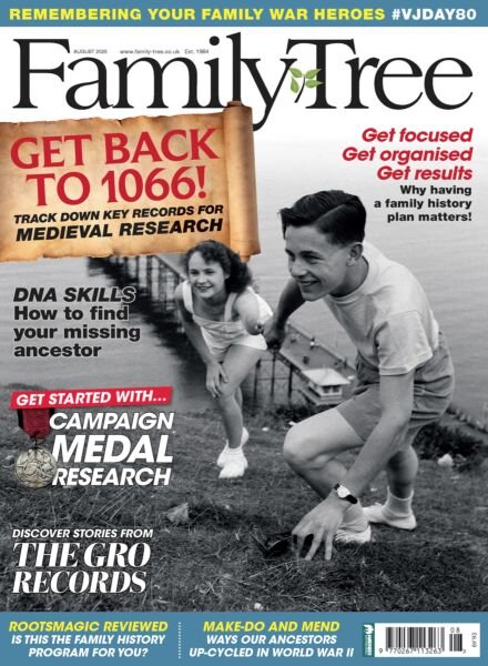 Family Tree UK – August 2025 Cover