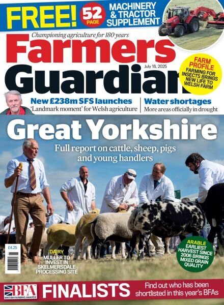 Farmers Guardian – 18 July 2025 Cover
