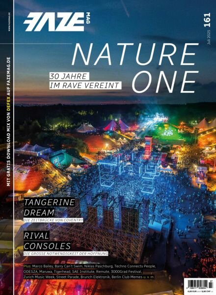 FAZE Magazin – Juli 2025 Cover