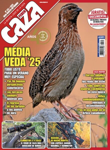 FederCaza – Julio 2025 Cover