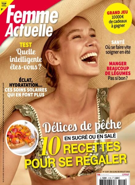 Femme Actuelle – 12 Juillet 2025 Cover