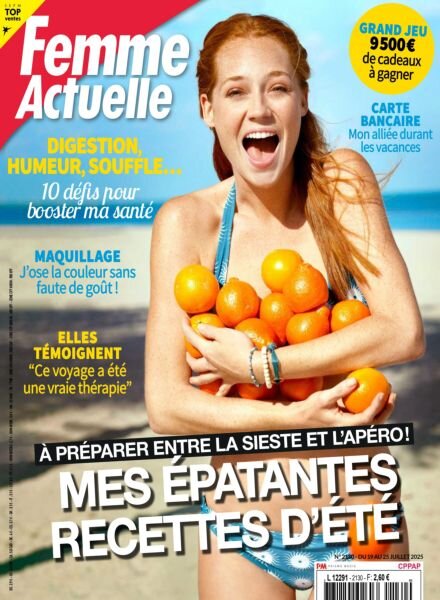 Femme Actuelle – 19 Juillet 2025 Cover