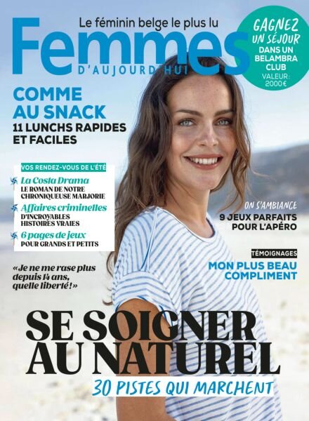 Femmes D’Aujourd’Hui – 24 Juillet 2025 Cover