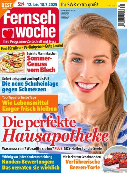 Fernsehwoche – 4 Juli 2025 Cover