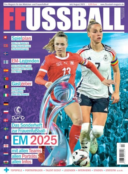 FFussball Magazin – Juli-August 2025 Cover