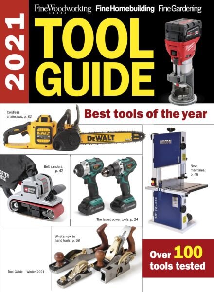 Fine Woodworking – Tool Guide 2021 Cover