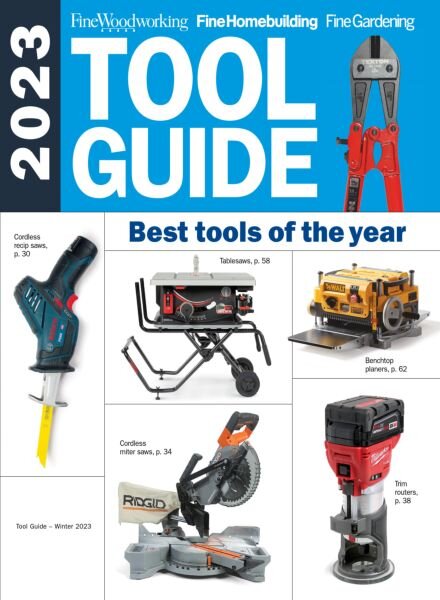 Fine Woodworking – Tool Guide 2023 Cover