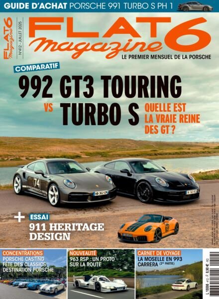 Flat 6 Magazine – Juillet 2025 Cover
