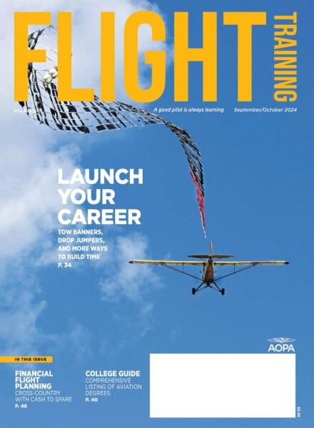 Flight Training – September-October 2024 Cover