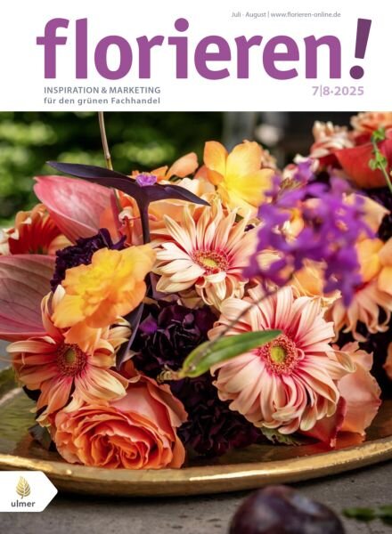 florieren! Magazin – Juli-August 2025 Cover