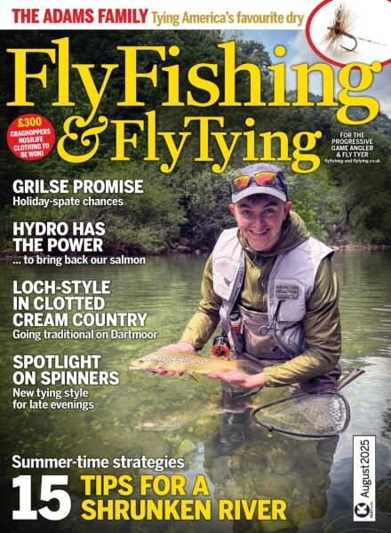 Fly Fishing & Fly Tying – August 2025 Cover