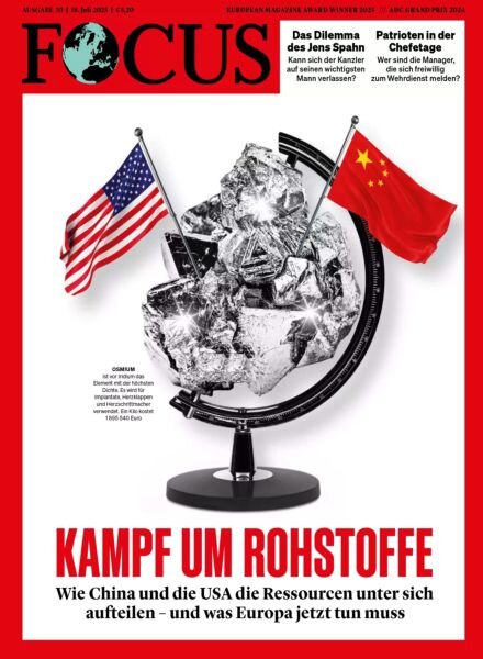 Focus – 18 Juli 2025 Cover
