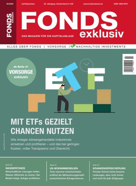 Fonds Exklusiv Germany – Juli-September 2025 Cover