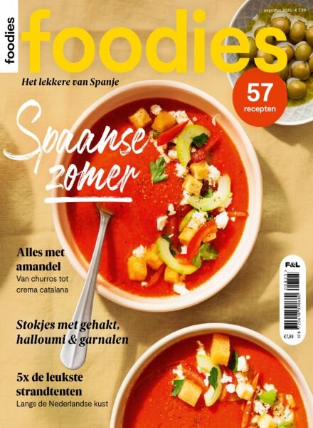 Foodies Netherlands – Augustus 2025 Cover
