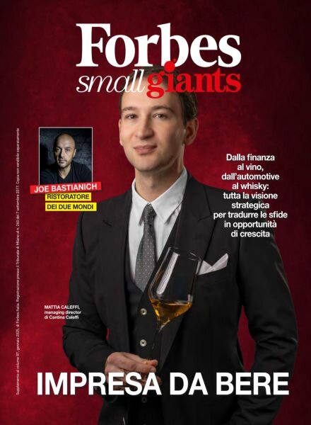Forbes SmallGiants – Gennaio 2025 Cover