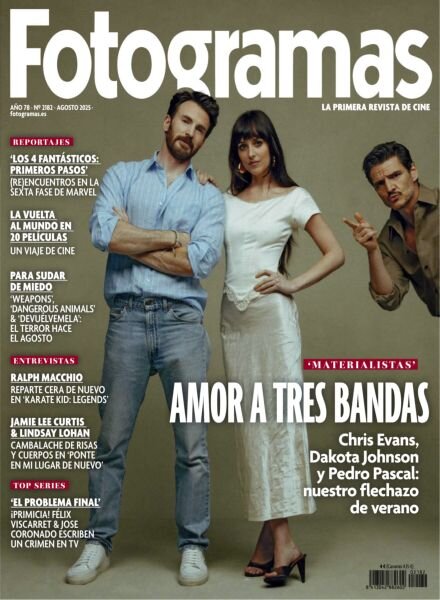 Fotogramas – Agosto 2025 Cover