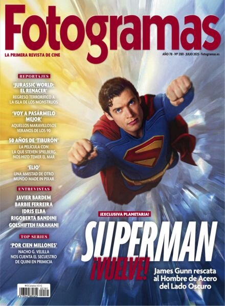 Fotogramas – Julio 2025 Cover