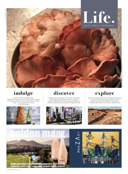 Franschhoek Life – July-August 2025 Cover
