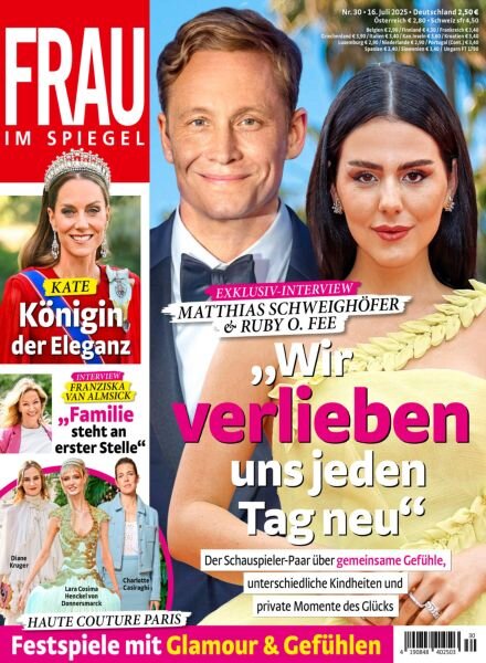 Frau im Spiegel – 16 Juli 2025 Cover