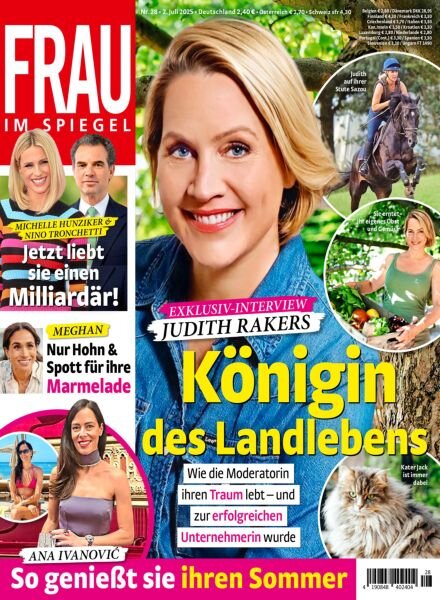 Frau im Spiegel – 2 Juli 2025 Cover