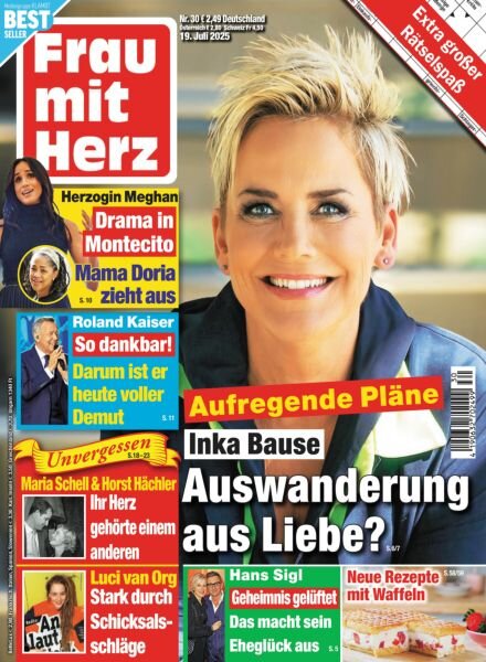 Frau mit Herz – 19 Juli 2025 Cover