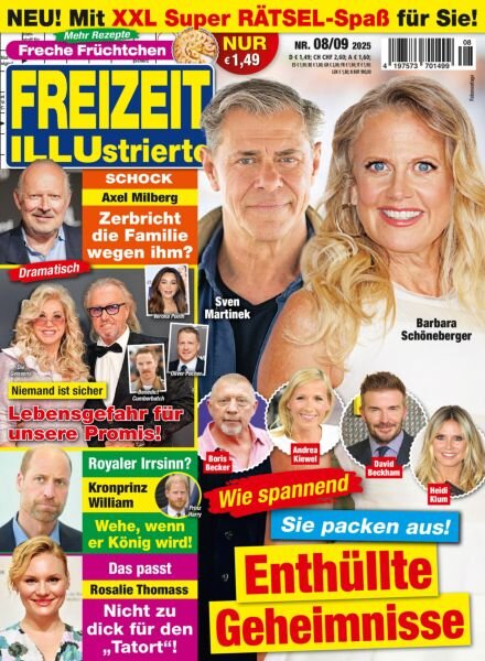 Freizeit Illustrierte – August-September 2025 Cover