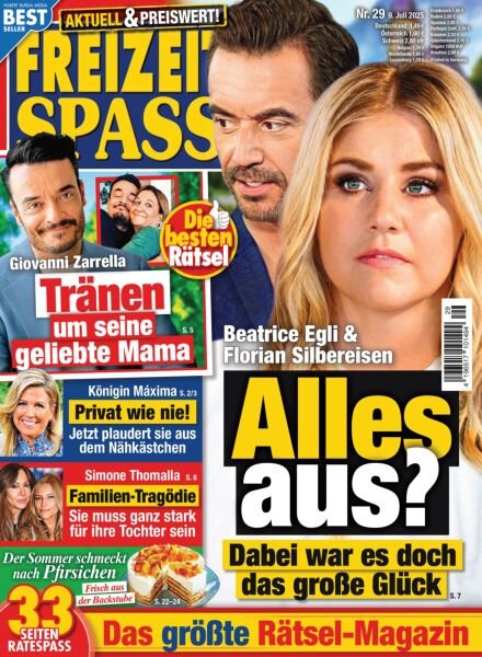Freizeit Spass – 8 Juli 2025 Cover
