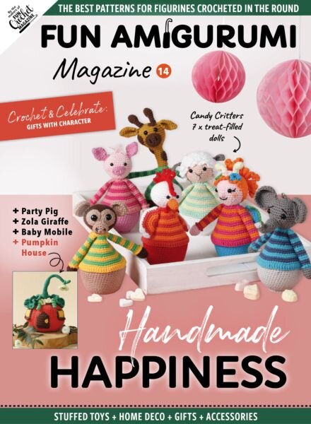 Fun Amigurumi Magazine – Issue 14 2025 Cover