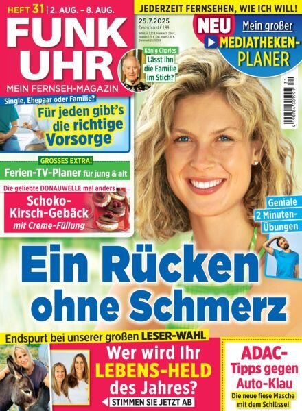 Funk Uhr – 25 Juli 2025 Cover