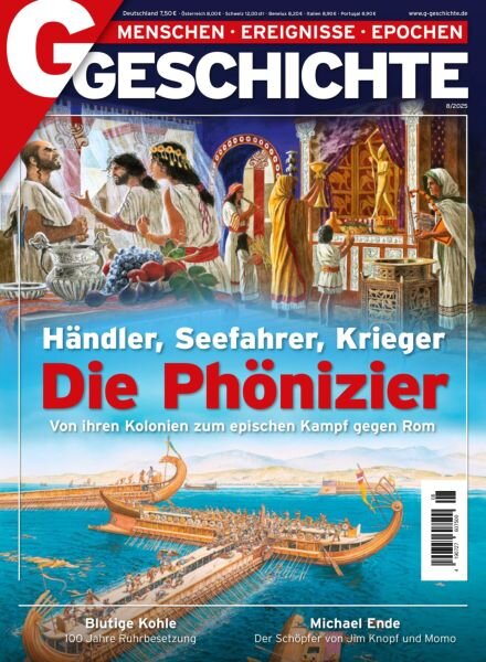 G Geschichte – August 2025 Cover
