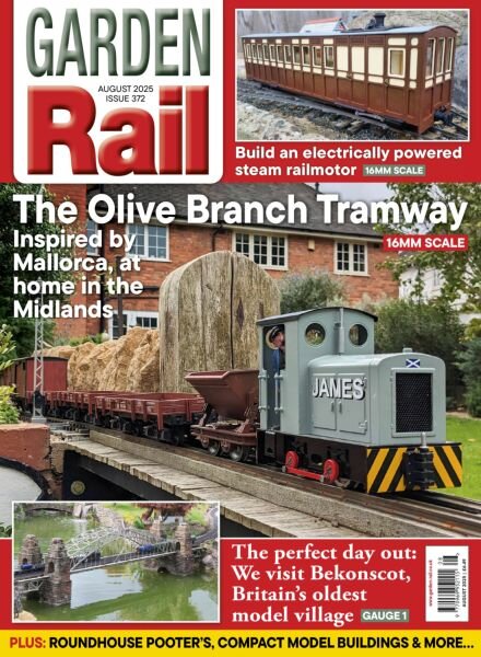 Garden Rail – August 2025 Cover