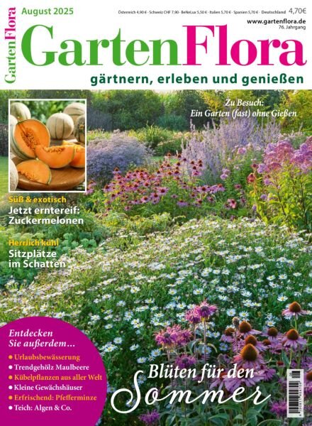 GartenFlora – August 2025 Cover