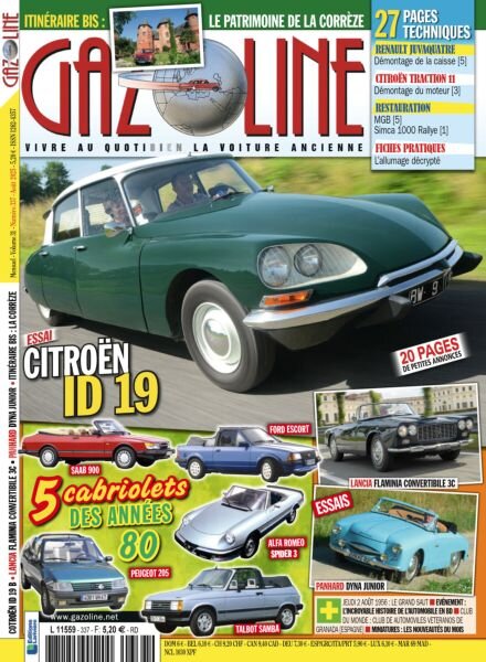 Gazoline – Aout 2025 Cover