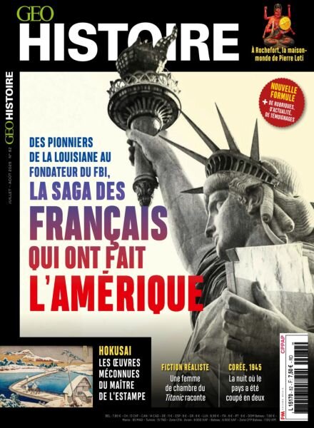 Geo Histoire – Juillet-Aout 2025 Cover