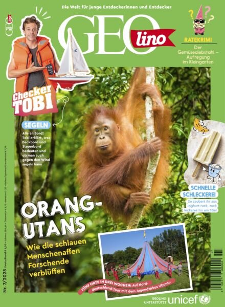 GEOlino – Nr 7 2025 Cover