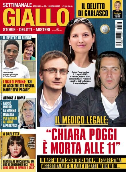 Giallo – 16 Luglio 2025 Cover