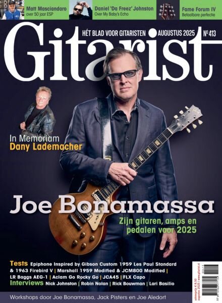Gitarist Netherlands – Juli 2025 Cover