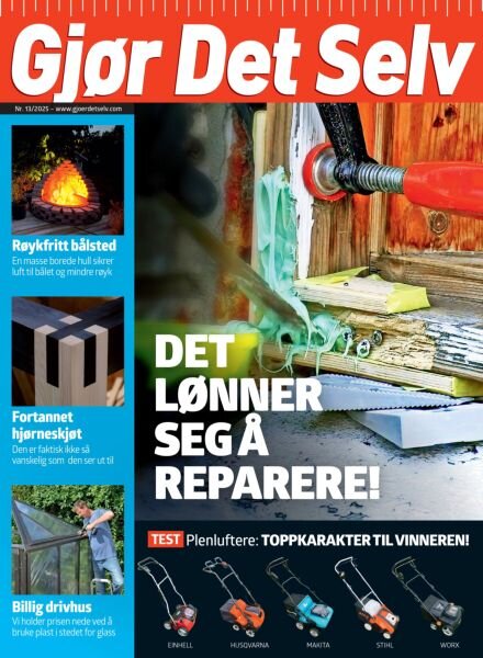 Gjor Det Selv – Juli 2025 Cover
